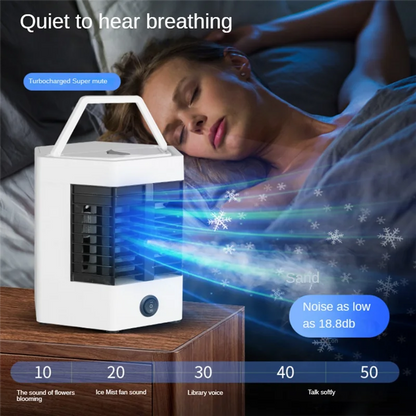 Portable Mini Air Conditioning & Spray Humidifying Fan
