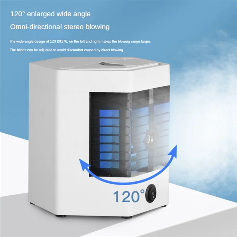 Portable Mini Air Conditioning & Spray Humidifying Fan