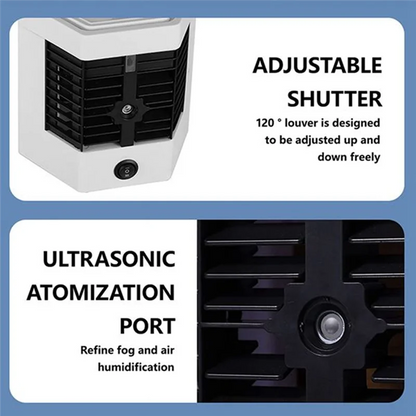 Portable Mini Air Conditioning & Spray Humidifying Fan