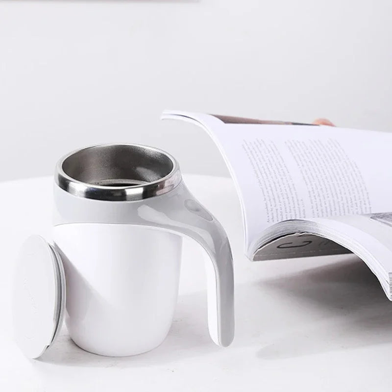 Portable Self-Stirring Magnetic Mug